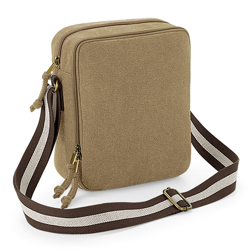 QD614 Vintage Canvas Mini Reporter