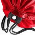 Draw cord closure